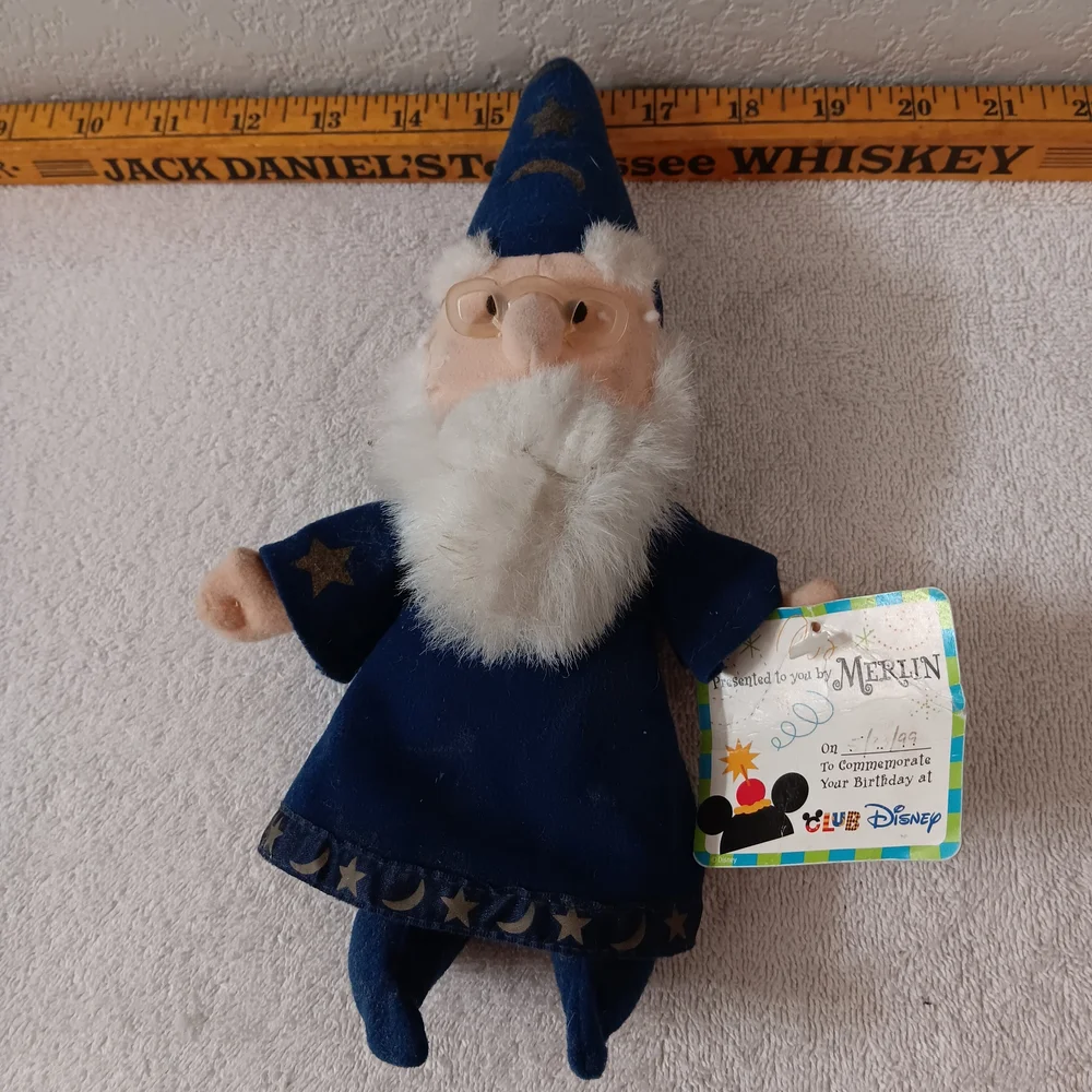 Disney Merlin Wizard Plush Toy
